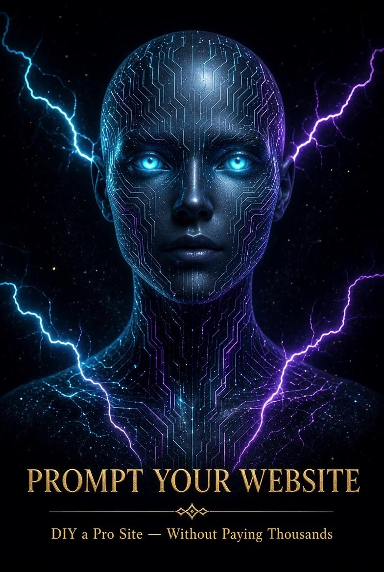Prompt Your Website: The Complete Low-Budget AI Startup Playbook (Kit & Kaboodle)