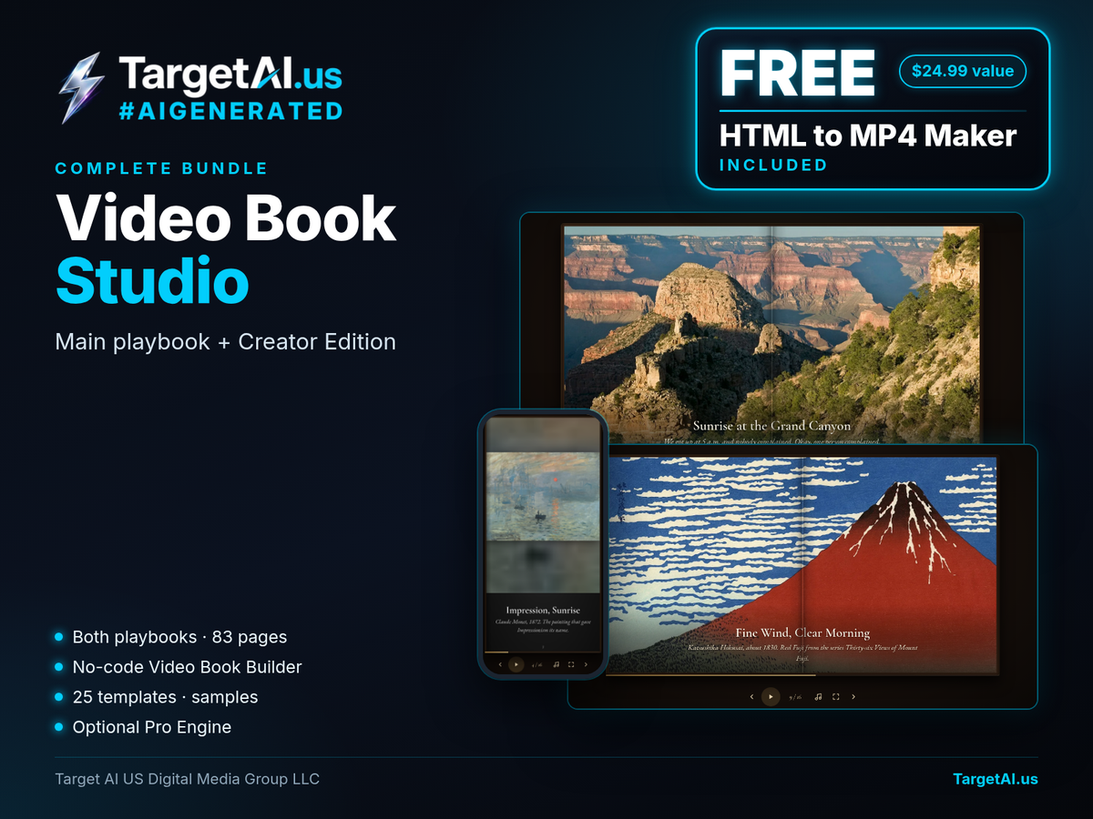 Video Book Studio Complete Bundle