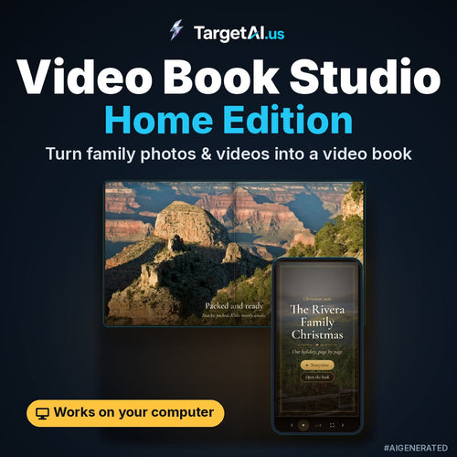 Video Book Studio Home Edition by TargetAI.us