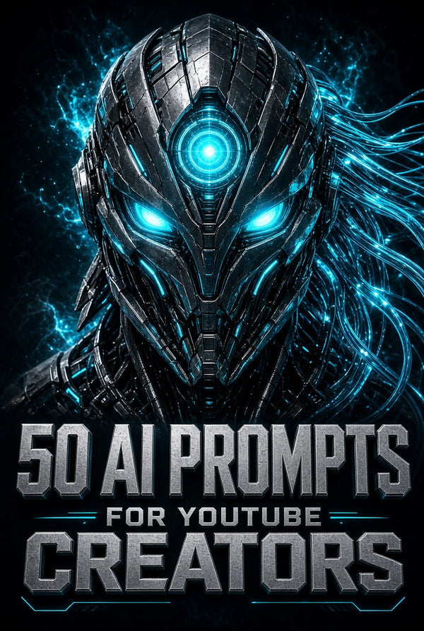 50 AI Prompts for YouTube Creators