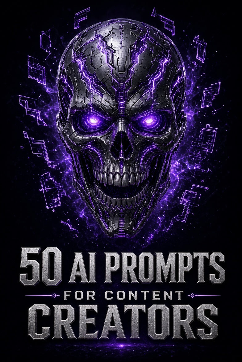 50 AI Prompts for Content Creators & Social Media Managers