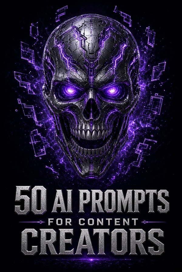50 AI Prompts for Content Creators & Social Media Managers