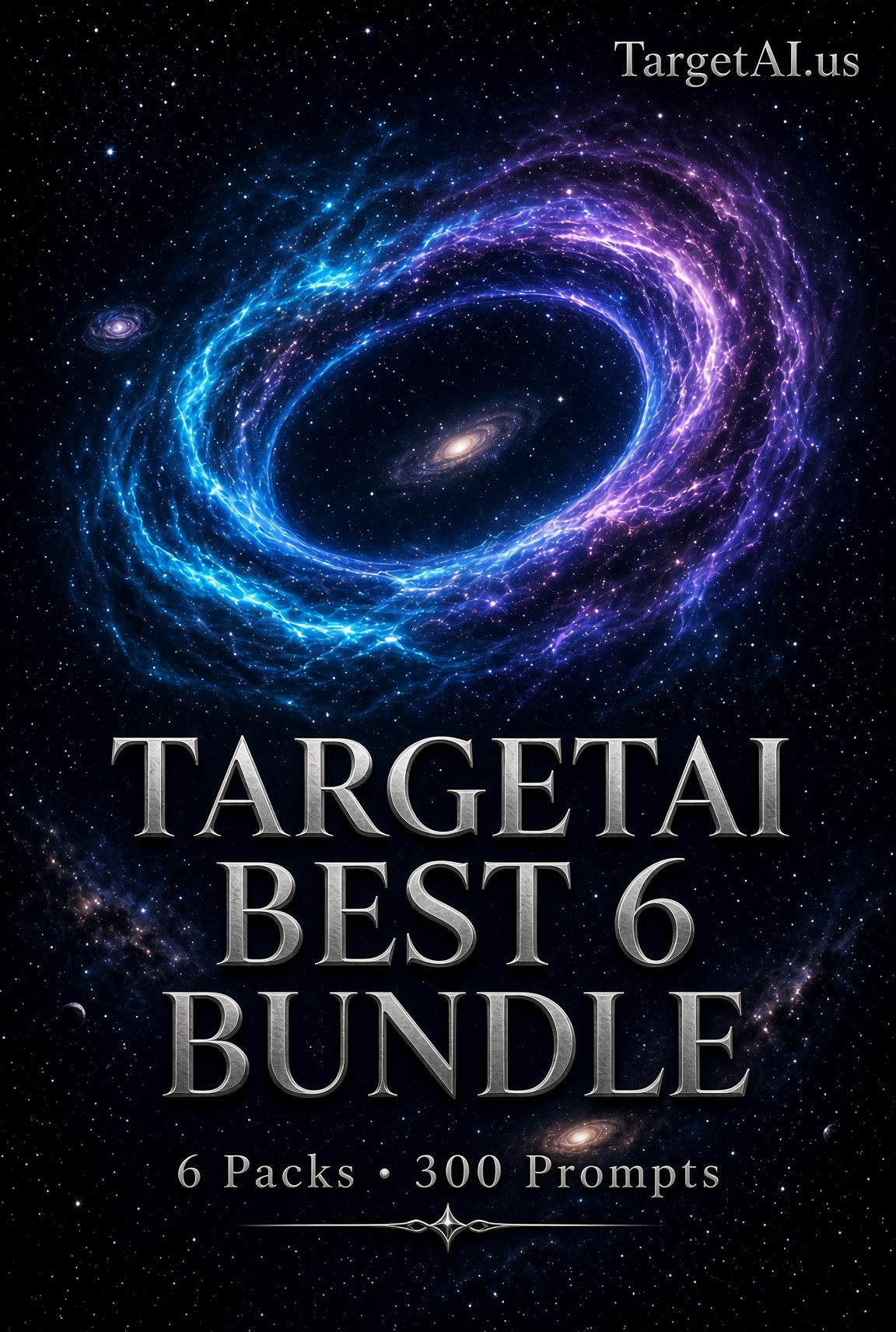 TargetAI Best 6 Launch — 300 Prompts ($39)
