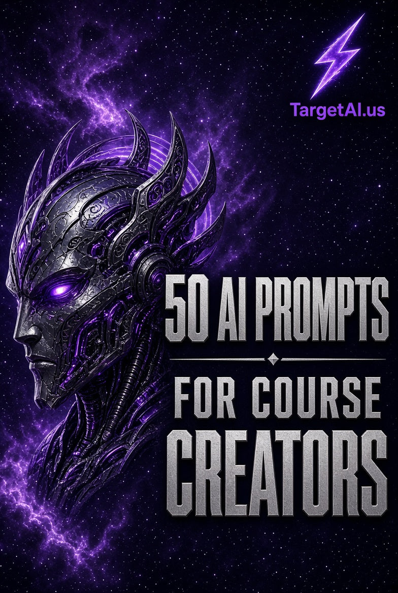 50 AI Prompts for Course Creators