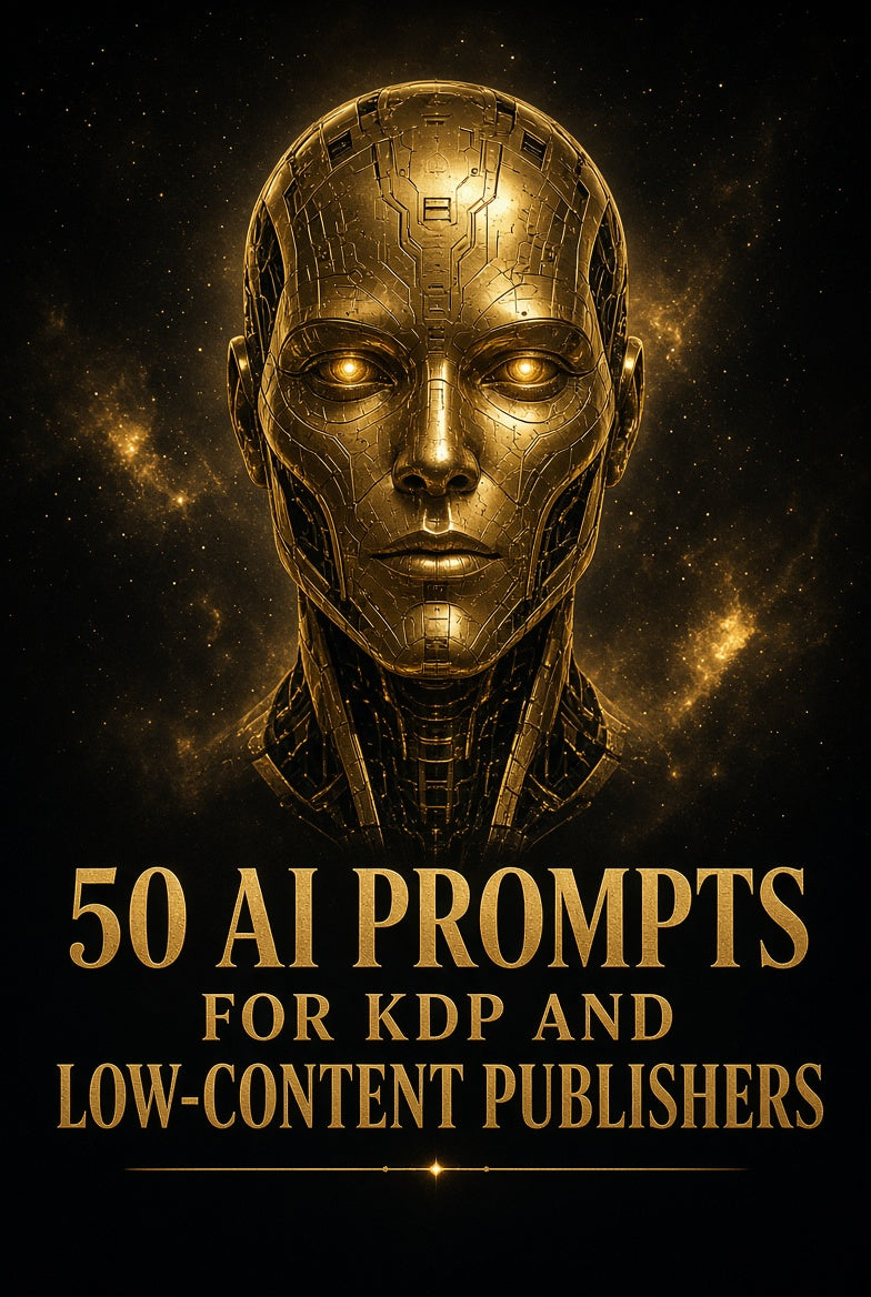 50 AI Prompts for KDP Publishers – Publish More & Earn More with AI