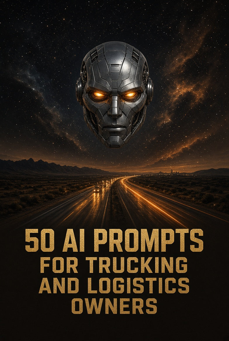50 AI Prompts for Trucking Owners – Run Your Fleet Smarter with AI