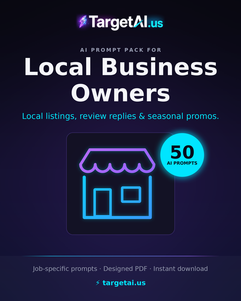 50 AI Prompts for Local Business Owners – Get More Customers with AI | TargetAI