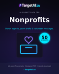 50 AI Prompts for Nonprofits – Raise More & Do More with AI | TargetAI