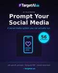 Prompt Your Social Media: Grow Followers & Create Content with AI | TargetAI