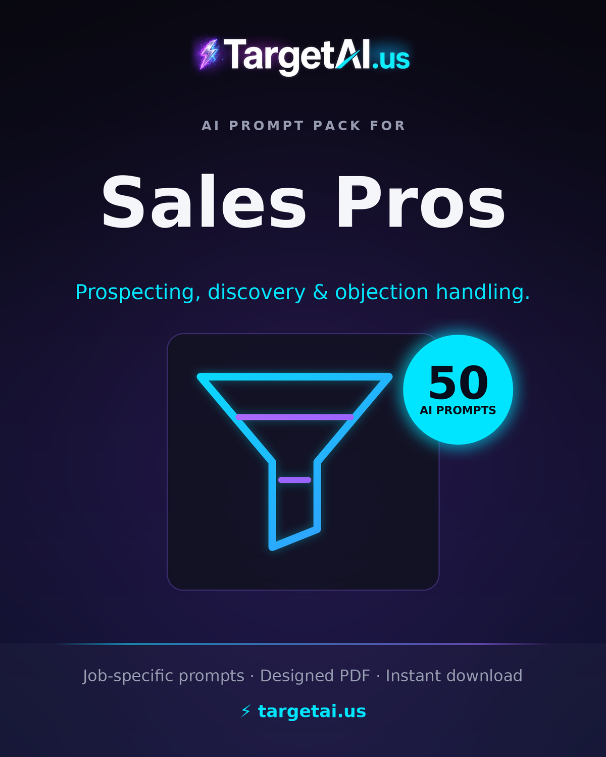 50 AI Prompts for Sales Pros – Close More Deals with AI | TargetAI