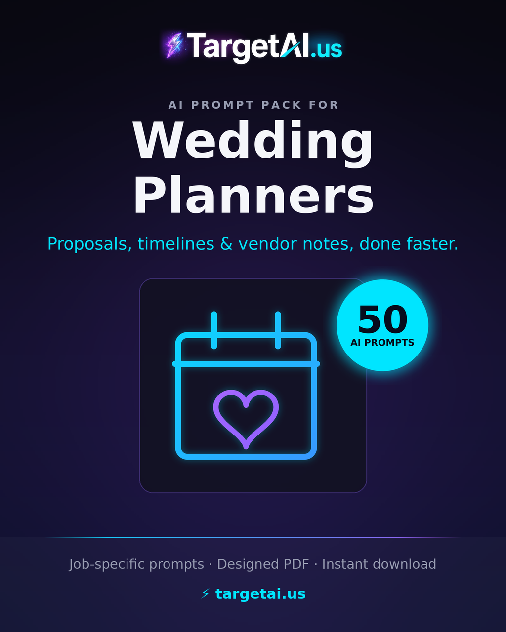 50 AI Prompts for Wedding Planners – Book More Clients with AI | TargetAI